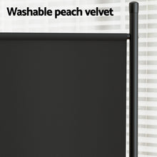 Load image into Gallery viewer, Artiss 4 Panel Room Divider Screen 345x180cm Fabric Black

