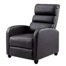 Load image into Gallery viewer, Luxury Recliner Lounge Armchair Leather Cover Brown
