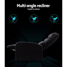 Load image into Gallery viewer, Luxury Recliner Lounge Armchair Leather Cover Brown
