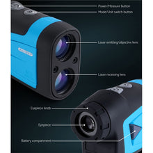 Load image into Gallery viewer, Golf Laser Range Finder 600M Hunting Rangefinder Distance Height Speed Measure
