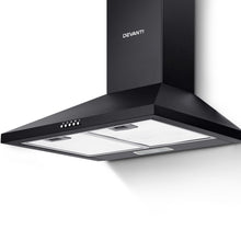 Load image into Gallery viewer, 600mm 60cm Black Pyramid Range Hood
