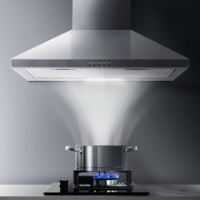 Load image into Gallery viewer, Devanti Range Hood 60cm 600mm Kitchen Canopy Stainless Steel Rangehood Wall Mount
