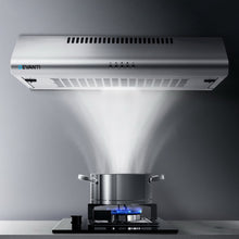 Load image into Gallery viewer, DEVANTI Fixed Range Hood Rangehood Stainless Steel Kitchen Canopy 60cm 600mm
