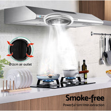 Load image into Gallery viewer, Fixed Range Hood Stainless Steel Kitchen Canopy 90cm 900mm
