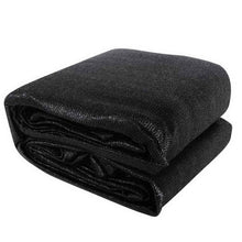 Load image into Gallery viewer, Instahut Shade Sail 3x6m Rectangle 280GSM 98% Black Shade Cloth
