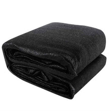 Load image into Gallery viewer, Instahut Shade Sail 6x7m Rectangle 280GSM 98% Black Shade Cloth
