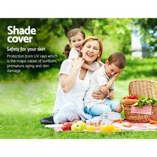 Load image into Gallery viewer, Instahut Shade Sail 6x8m Rectangle 185GSM 95% Sand Shade Cloth
