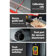 Load image into Gallery viewer, Bandsaw Blades Guides Wood Timber Cutting Table Band Saw Blade Sharpener
