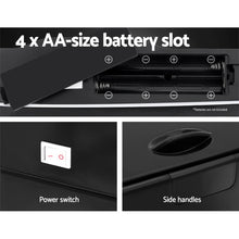Load image into Gallery viewer, Devanti 45L Motion Sensor Bin Rubbish Automatic Black
