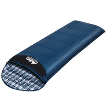Load image into Gallery viewer, Weisshorn Sleeping Bag Single Thermal Camping Hiking Tent Blue 0�C
