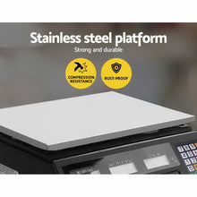 Load image into Gallery viewer, 40KG Digital Kitchen Scale Electronic Scales Shop Market Commercial
