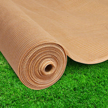 Load image into Gallery viewer, Instahut 70%UV Sun Shade Cloth Shadecloth Sail Roll Mesh Outdoor 1.83x50m Beige
