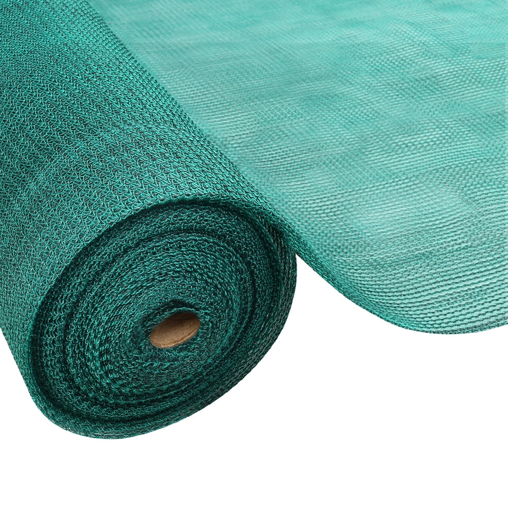 1.83x50m Shade Sail Cloth - Green, 30% shade block
