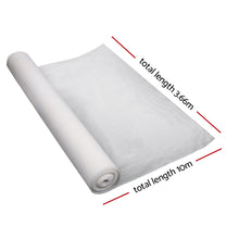 Load image into Gallery viewer, Instahut 3.66x10m 50% UV Shade Cloth Shadecloth Sail Garden Mesh Roll Outdoor White
