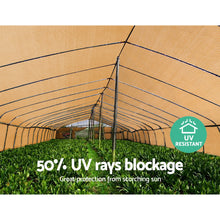 Load image into Gallery viewer, 3.66 x 20m Shade Sail Cloth - Sandstone, 50% shade block
