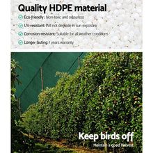 Load image into Gallery viewer, 3.66x20m Sun Shade Cloth Mesh - Green, 50% shade block
