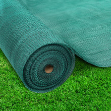 Load image into Gallery viewer, Instahut 3.66x20m 30% UV Shade Cloth Shadecloth Sail Garden Mesh Roll Outdoor Green
