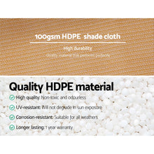 Load image into Gallery viewer, Instahut 3.66 x 30m Shade Sail Cloth - Beige

