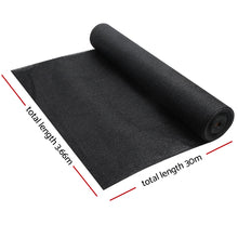Load image into Gallery viewer, Instahut 3.66 x 30m Shade Sail Cloth - Black
