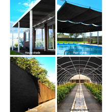 Load image into Gallery viewer, Instahut 3.66 x 30m Shade Sail Cloth - Black
