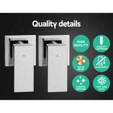 Load image into Gallery viewer, Cefito WELS 9'' Rain Shower Head Taps Round Handheld High Pressure Wall Chrome
