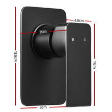 Load image into Gallery viewer, Cefito Bathroom Mixer Tap Faucet Rain Shower head Set Hot And Cold Diverter DIY Black
