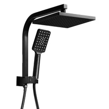 Load image into Gallery viewer, Cefito WELS 8'' Rain Shower Head Set Square Handheld High Pressure Wall Black
