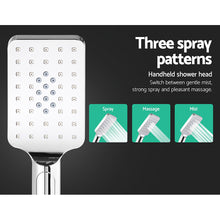 Load image into Gallery viewer, Cefito WELS 8'' Rain Shower Head Taps Square Handheld High Pressure Wall Chrome
