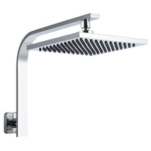 Load image into Gallery viewer, Cefito WElS 8'' Rain Shower Head Set Square High Pressure Wall Arm DIY Chrome
