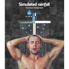 Load image into Gallery viewer, Cefito WElS 8'' Rain Shower Head Mixer Square High Pressure Wall Arm DIY Chrome
