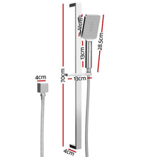 Load image into Gallery viewer, Handheld Shower Head Set 3.1'' High Pressure Silver

