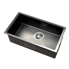 Load image into Gallery viewer, Cefito 30cm x 45cm Stainless Steel Kitchen Sink Under/Top/Flush Mount Black
