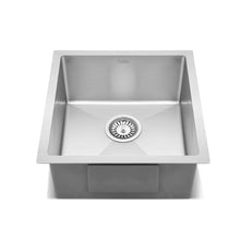Load image into Gallery viewer, Cefito Handmade Kitchen Sink Stainless steel Sink 44cm x 45cm
