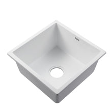 Load image into Gallery viewer, Cefito Stone Kitchen Sink 450X450MM Granite Under/Topmount Basin Bowl Laundry White
