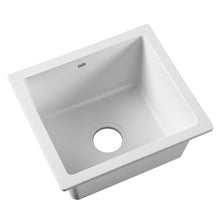 Load image into Gallery viewer, Cefito Stone Kitchen Sink 460X410MM Granite Under/Topmount Basin Bowl Laundry White
