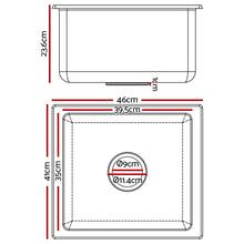 Load image into Gallery viewer, Cefito Stone Kitchen Sink 460X410MM Granite Under/Topmount Basin Bowl Laundry White
