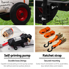 Load image into Gallery viewer, Giantz Weed Sprayer 100L Trailer 1.5M Boom Garden Spray
