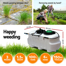 Load image into Gallery viewer, Giantz Weed Sprayer 100L Trailer 1.5M Boom Garden Spray
