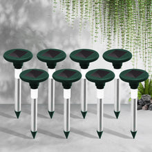 Load image into Gallery viewer, Gardeon Snake Repeller 8X Solar LED Pulse Plus Ultrasonic Pest Rodent Repellent
