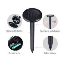 Load image into Gallery viewer, Gardeon 10 X Solar Snake Repeller Powered Snake Repellers Pest Repellen
