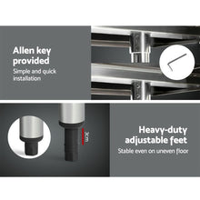 Load image into Gallery viewer, 610 x 610m Commercial Stainless Steel Kitchen Bench
