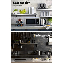 Load image into Gallery viewer, Cefito 900mm Stainless Steel Wall Shelf Kitchen Shelves Rack Mounted Display Shelving
