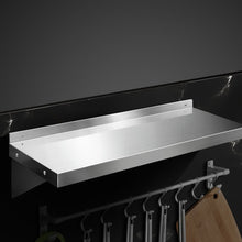 Load image into Gallery viewer, Cefito 900mm Stainless Steel Wall Shelf Kitchen Shelves Rack Mounted Display Shelving
