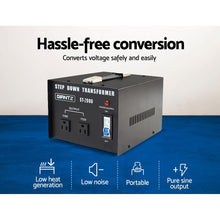 Load image into Gallery viewer, Giantz 2000 Watt Step Down Transformer

