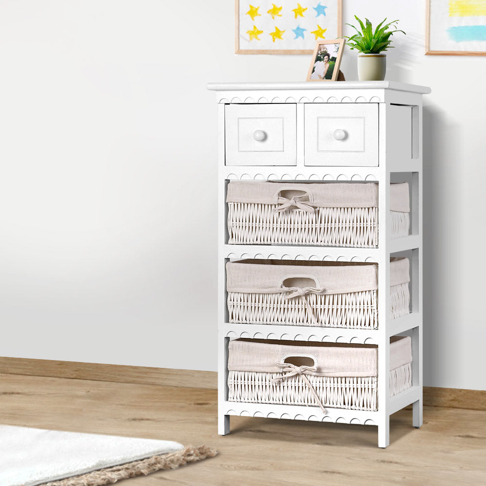 Chic 3 Basket Storage Cabinet