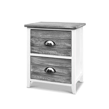 Load image into Gallery viewer, Vintage Chic Bedside Tables - 2 PCs
