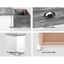 Load image into Gallery viewer, Vintage Chic Bedside Tables - 2 PCs
