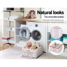 Load image into Gallery viewer, chic 5 Basket Storage Drawers - White
