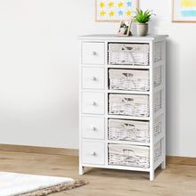 Load image into Gallery viewer, chic 5 Basket Storage Drawers - White

