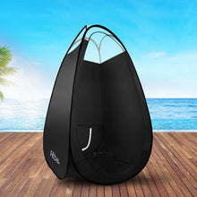 Load image into Gallery viewer, Portable Pop Up Tanning Tent - Black
